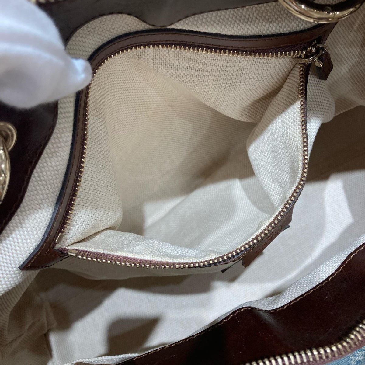 GUCCI グッチ GGキャンバス バレンタイン ハンドバッグ 2WAYショルダー 