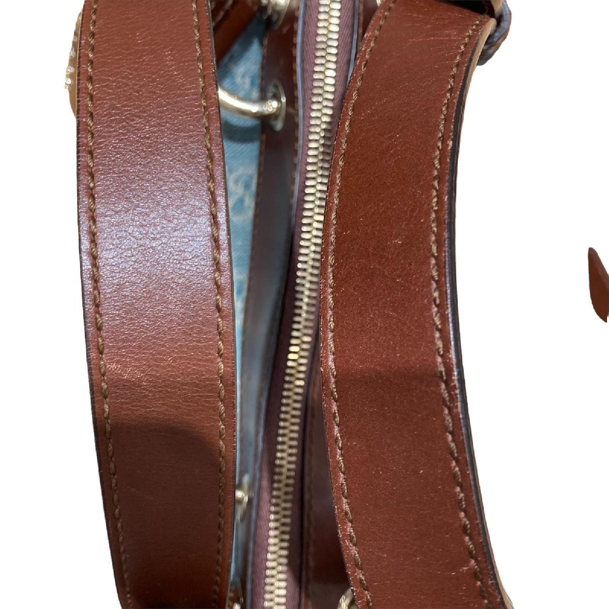 GUCCI グッチ GGキャンバス バレンタイン ハンドバッグ 2WAYショルダー 