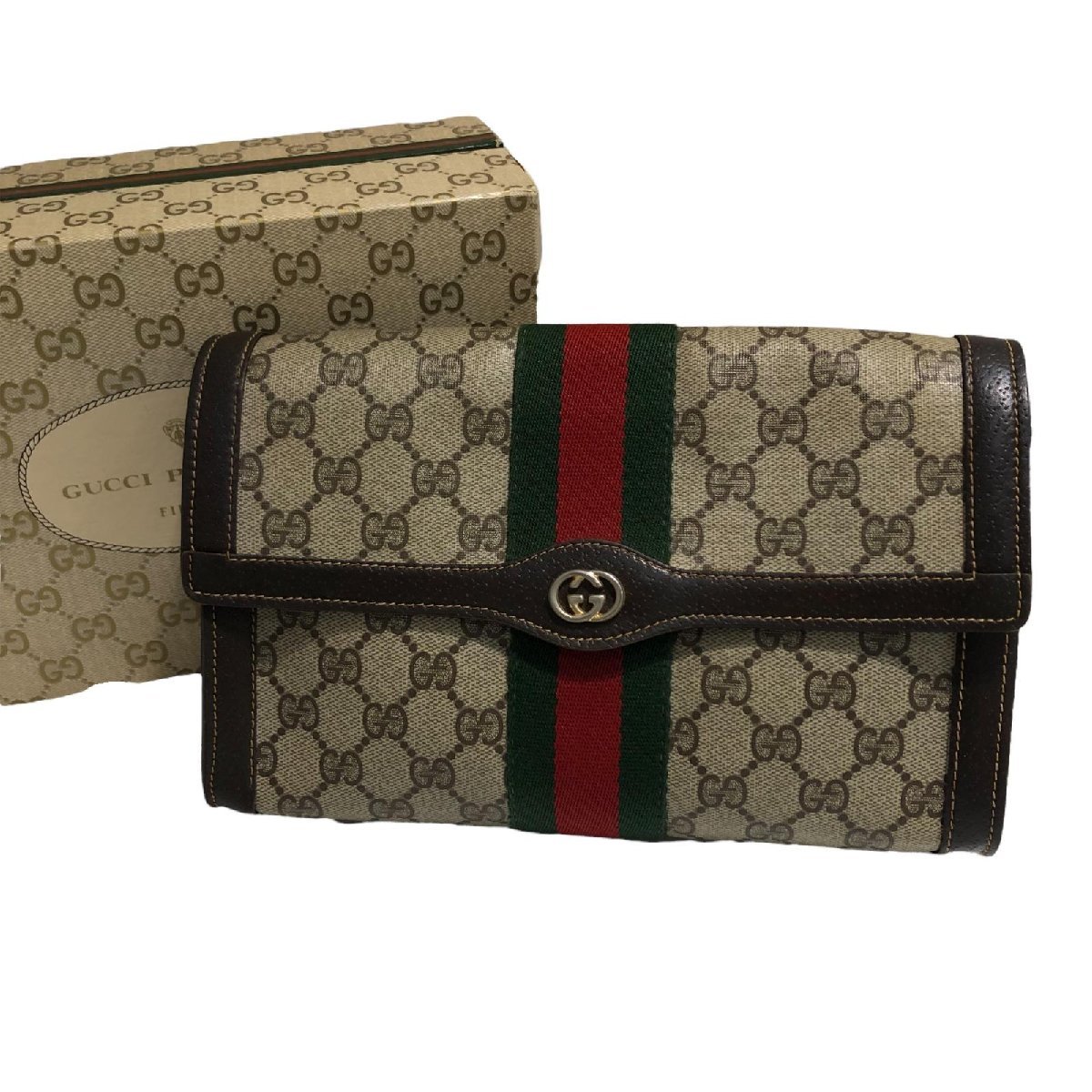 オーダーメイド ページ GUCCI グッチ GGプラス トートバッグ ハンドバッグ GG柄 PVCxレザー