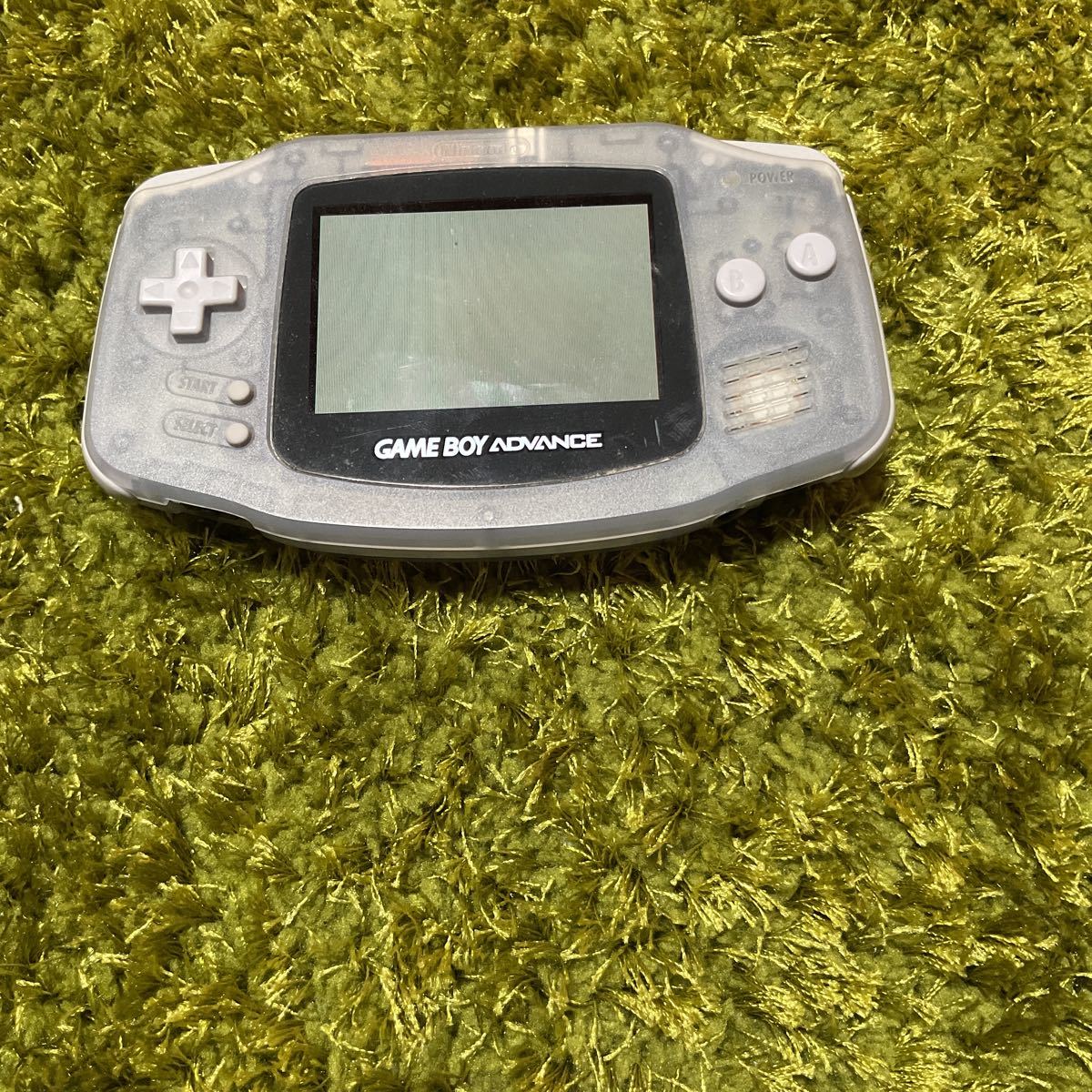 ジャンク品】ゲームボーイアドバンス SP本体（外箱・説明書なし