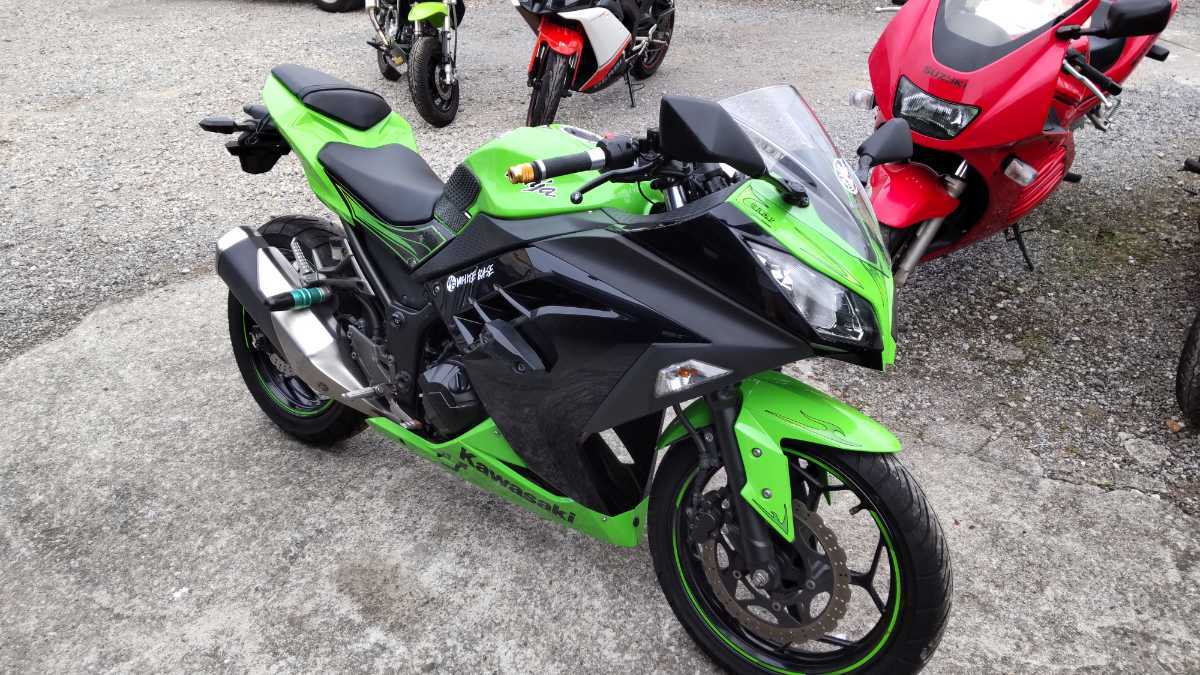 動画あり 始動と走行確認済 ☆ニンジャ250 EX250L Ninja250 