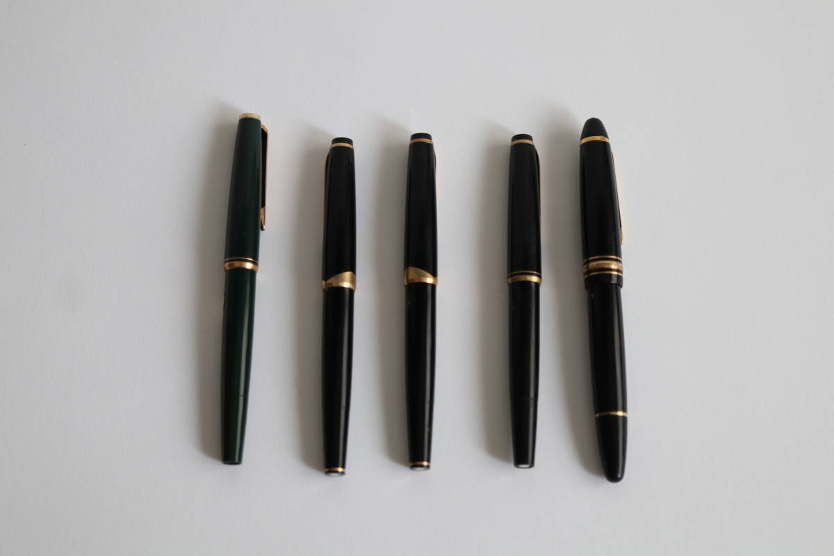 F*e様 MONTBLANC 筆記具 5本セット ㊺ 万年筆 MONTBLANC / モンブラン まとめて5本 マイスターシュティック