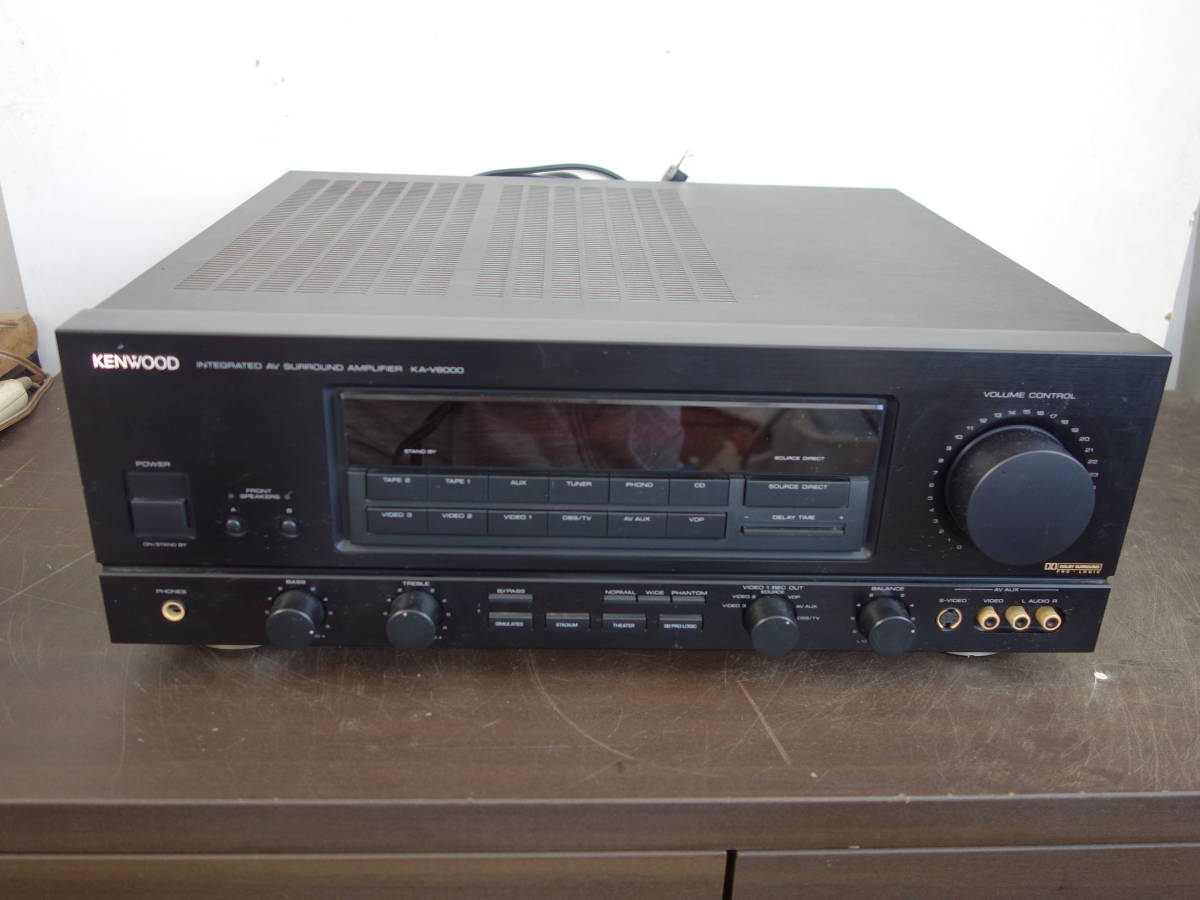 KENWOOD INTEGRATED AMPLIFIER KA-V6000