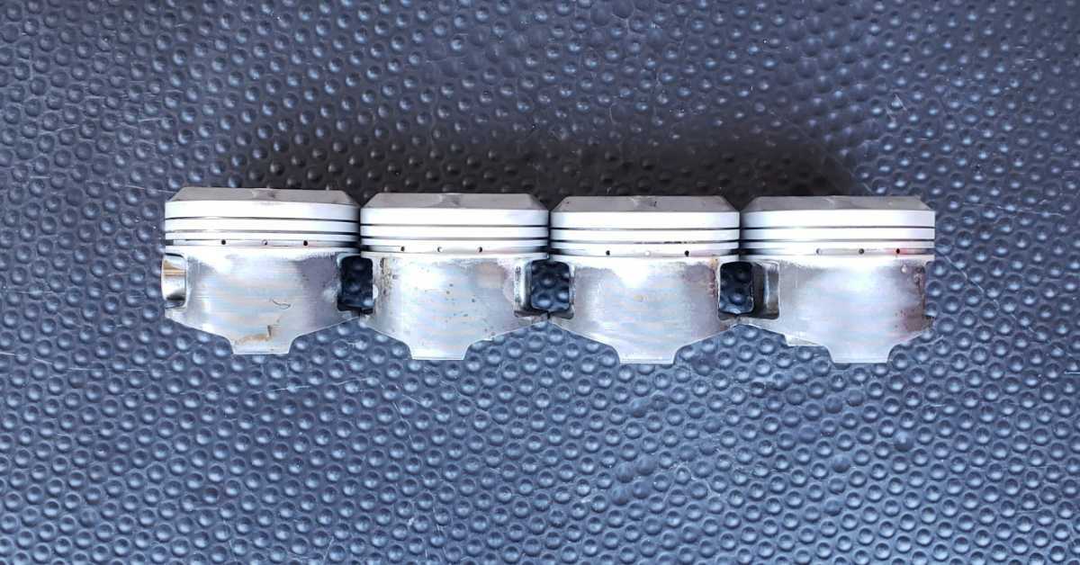 EK9 シビックタイプR 純正ピストン 1台分 B16B ☆13010-PCT-000☆ b16b