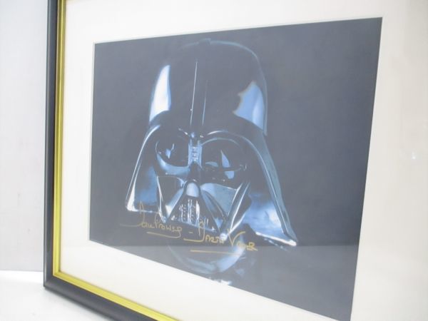 スター・ウォーズ ダース・ベイダー デビッド・プラウズのサイン