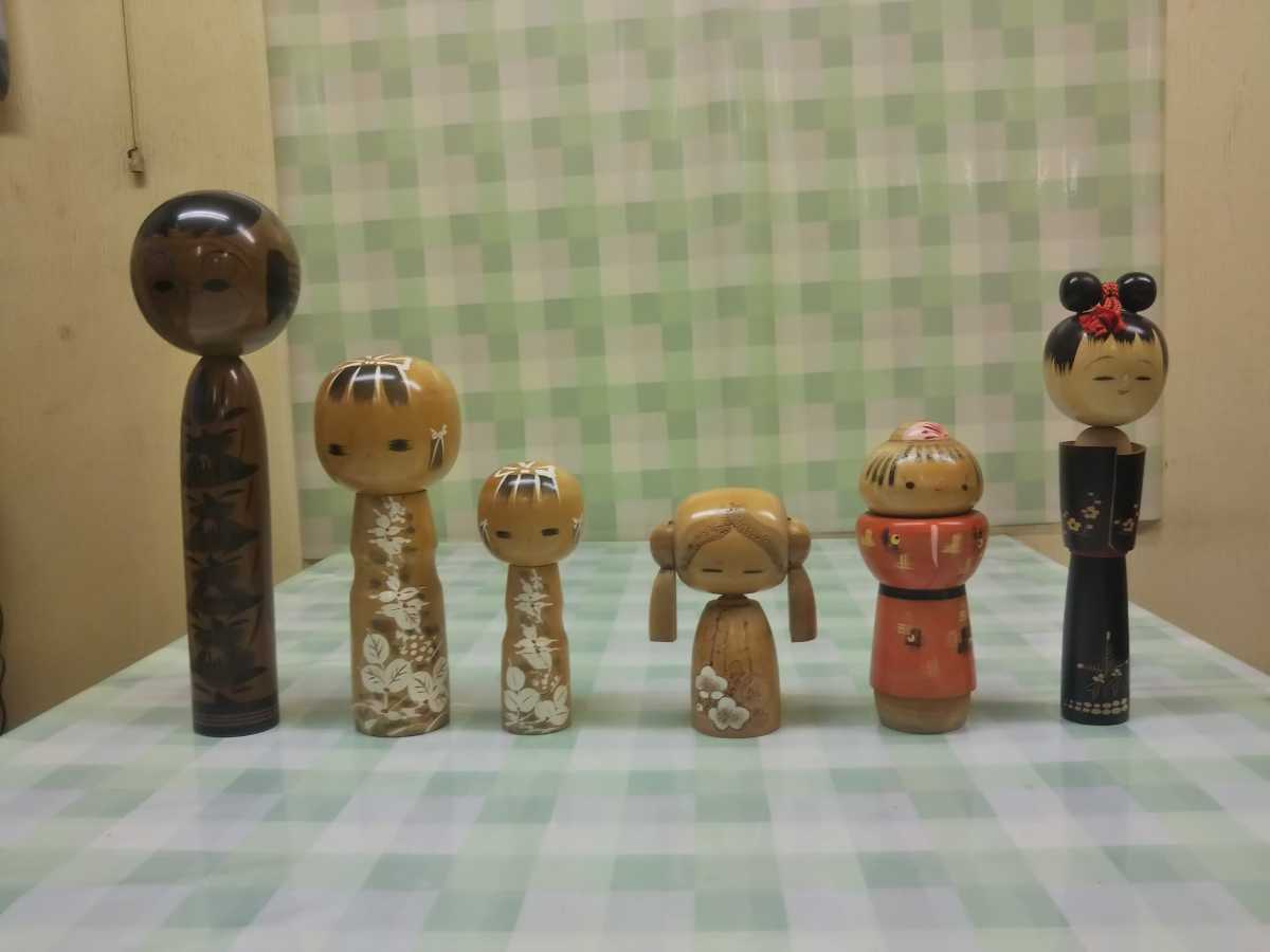 こけし 7本まとめ売り こけし まとめ売り こけし 7本まとめ売り こけし 7本まとめ売り こけし