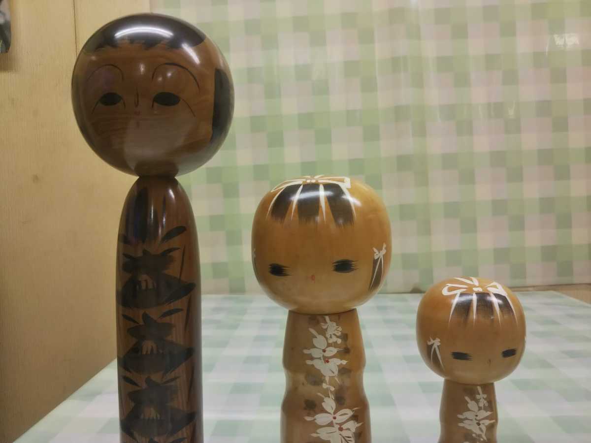 こけし 7本まとめ売り こけし 7本まとめ売り こけし 7本まとめ売り