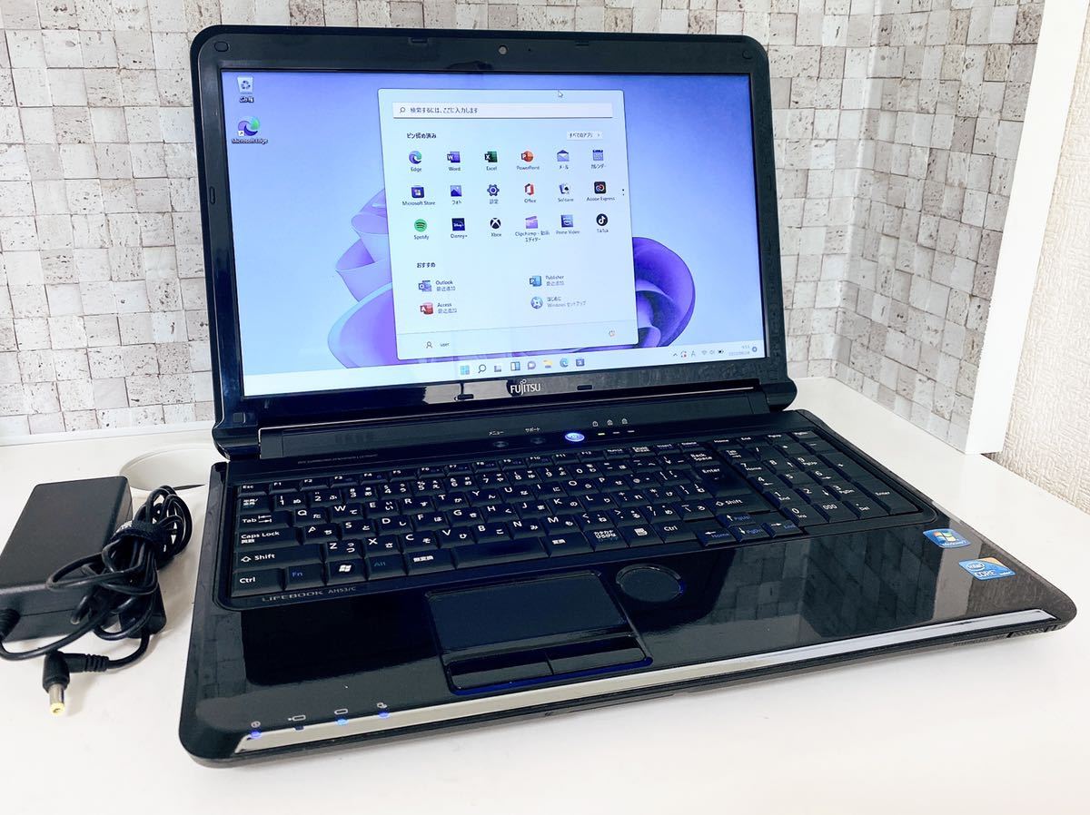 新品，大得価 Win11搭載 Office2021導入済み 富士通LIFEBOOK AH53/C Core i3 M380 2.53GHz/4GB/640GB/15.6インチ/DVD&plusmn;RW/(15インチ～)｜売買されたオークション情報、yahooの商品情報をアーカイブ公開 - オークファン 富士通