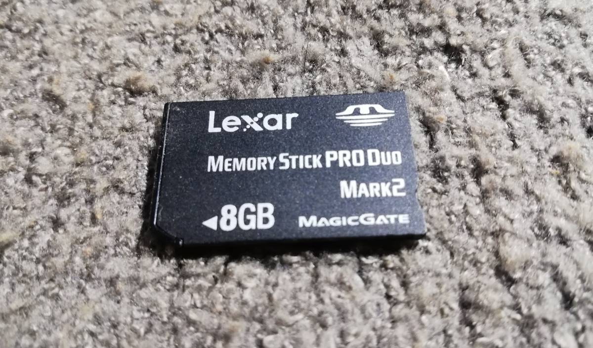 Lexar メモリステック プロデュオ マーク2 8GB Memory Stick Pro Duo Mark 2 MagicGate対応 ...
