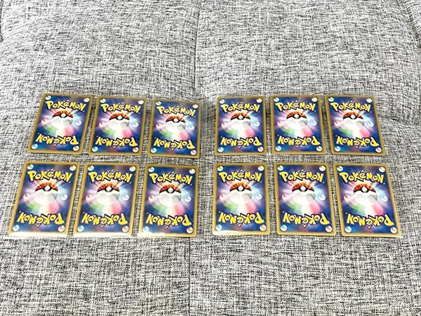 ◇ポケモンカードゲームDP◇映画10周年記念 12枚セット 台紙付き 状態
