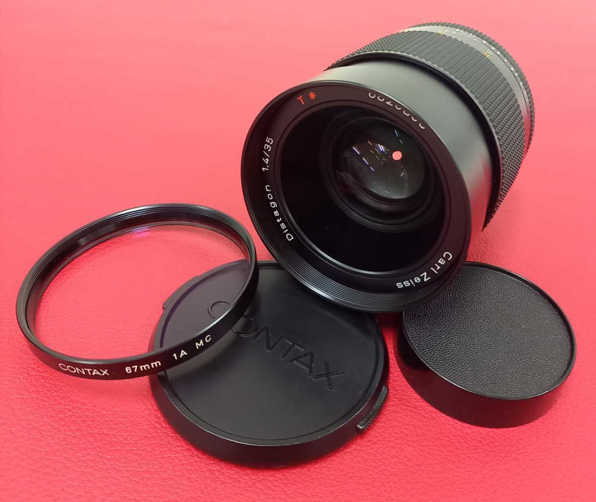 Zeiss Distagon Carl T* Contax Lens Mount 35mm MMJ C⁄Y F2.8 MF