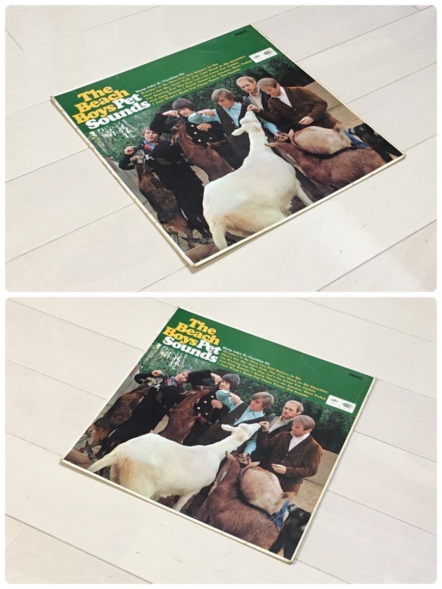 英原盤 The Beach Boys Pet Sounds T2458 Mono Mat1/1 UKオリジナル