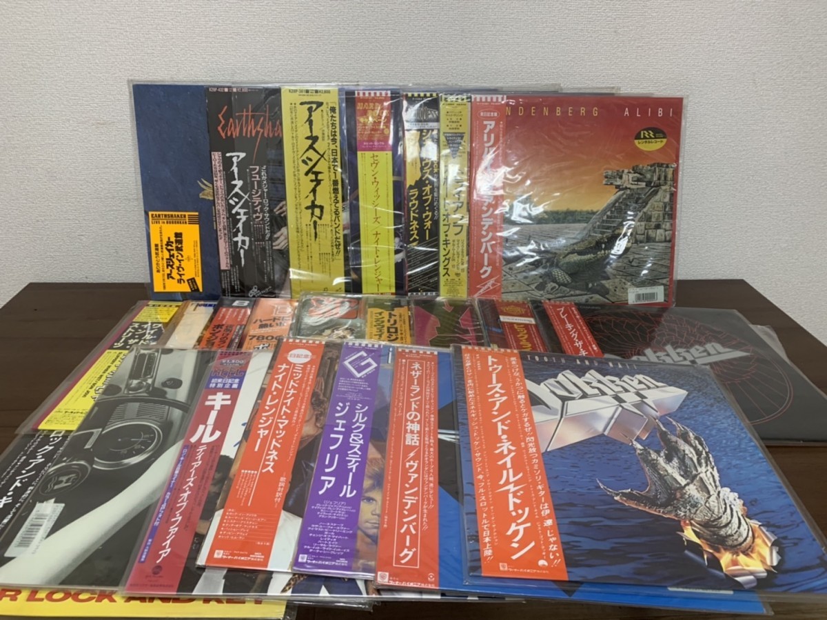 定番，新作登場 A1 LP レコード ロック系 洋楽 まとめて 23枚セット アースシェイカー ヴァンデンバーグ ドッケン ナイトレンジャー ボンジョヴィ等(一般)｜売買されたオークション情報、yahooの商品情報をア 一般