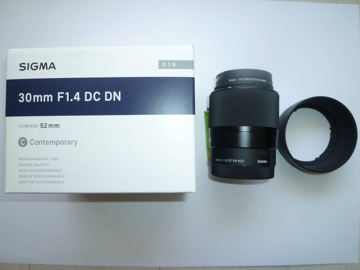 ソニーEマウント用 SIGMA 30mm F1.4 DC DN 単焦点レンズ カメラ、光学