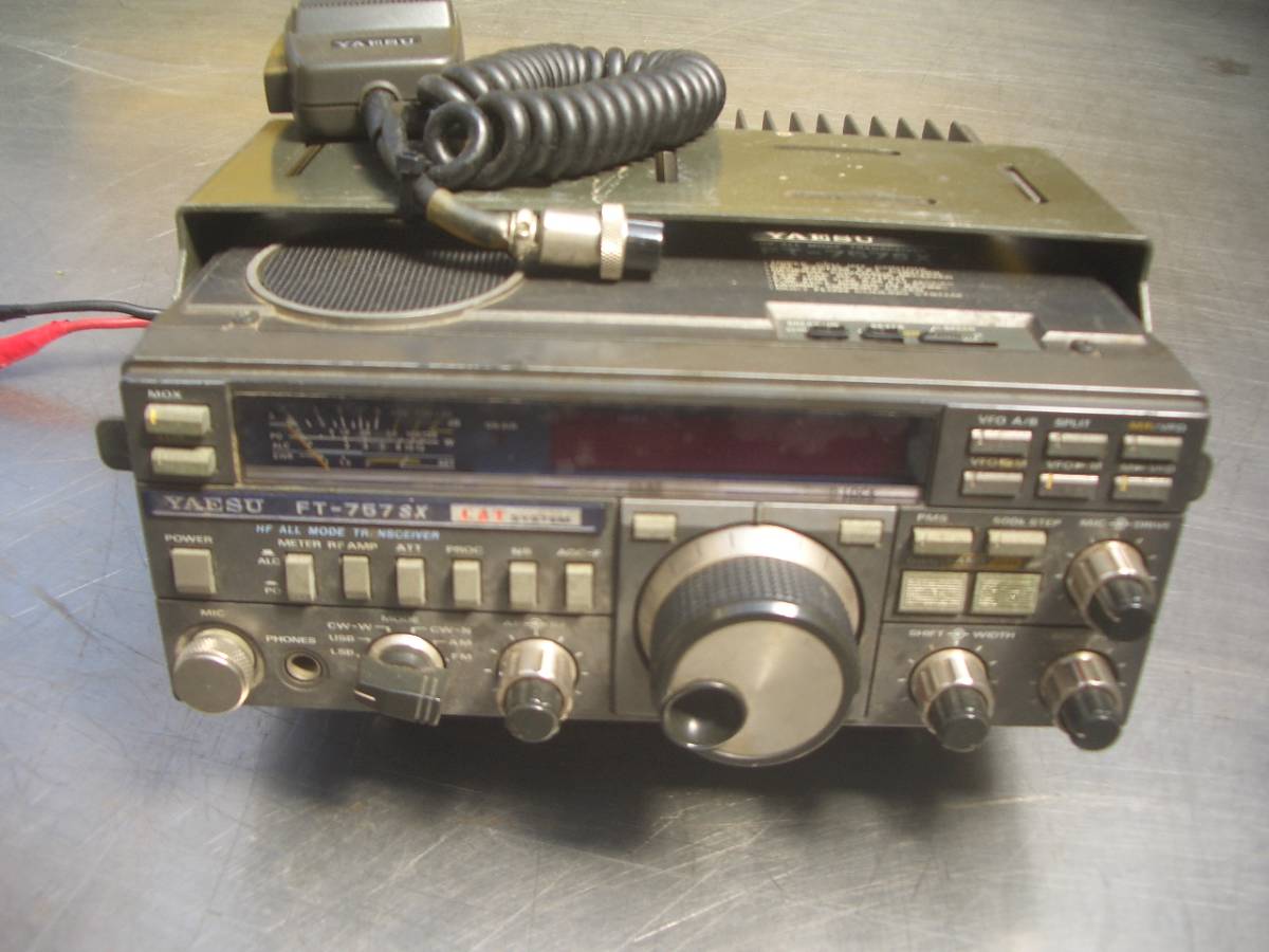 YAESU HF FT-757SX ALL TRANSCEIVER 八重洲無線FT-757GX…ジャンク