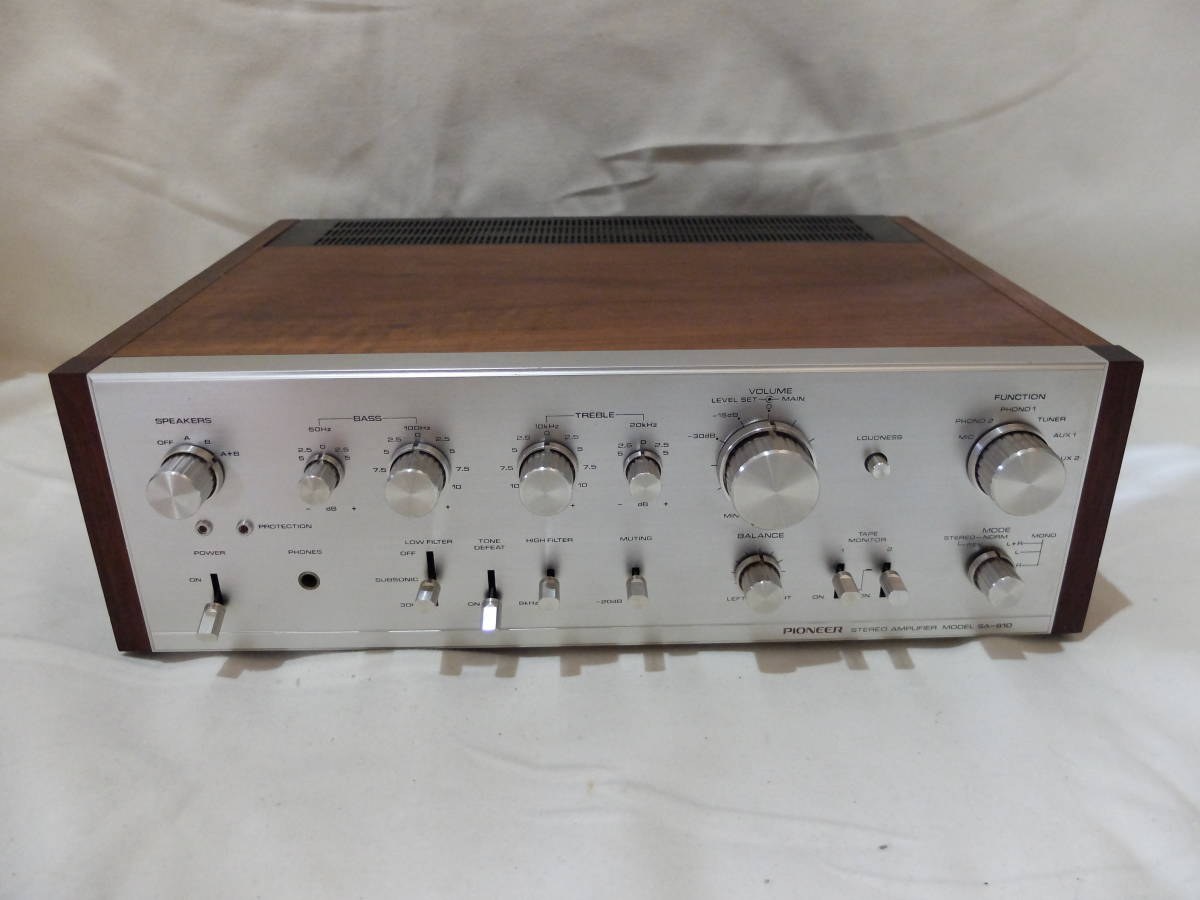 パイオニア PIONEER SA-810 プリメインアンプ STEREO AMPLIFIER