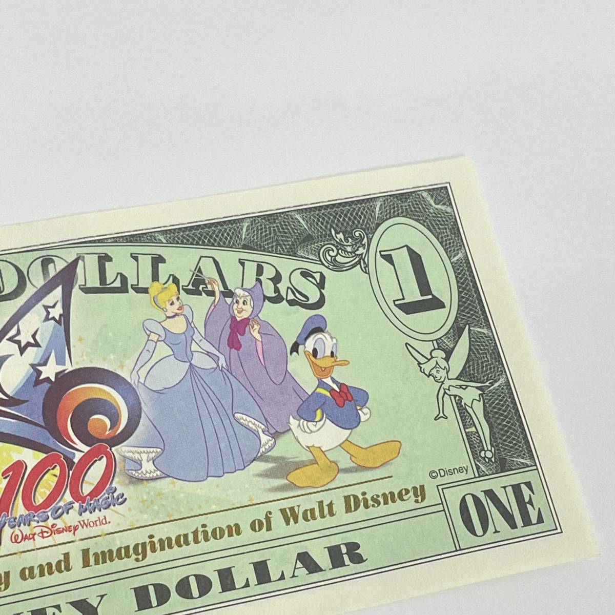 DISNEY DOLLARS/ディズニーダラー 1ドル札 ミッキーマウス 100周年 851