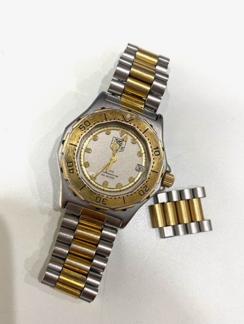 【新品電池交換済】TAG HEUER プロフェッショナル 腕時計 934.213 電池交換済 稼動品 TAG HEUER タグホイヤー 934.213 3000