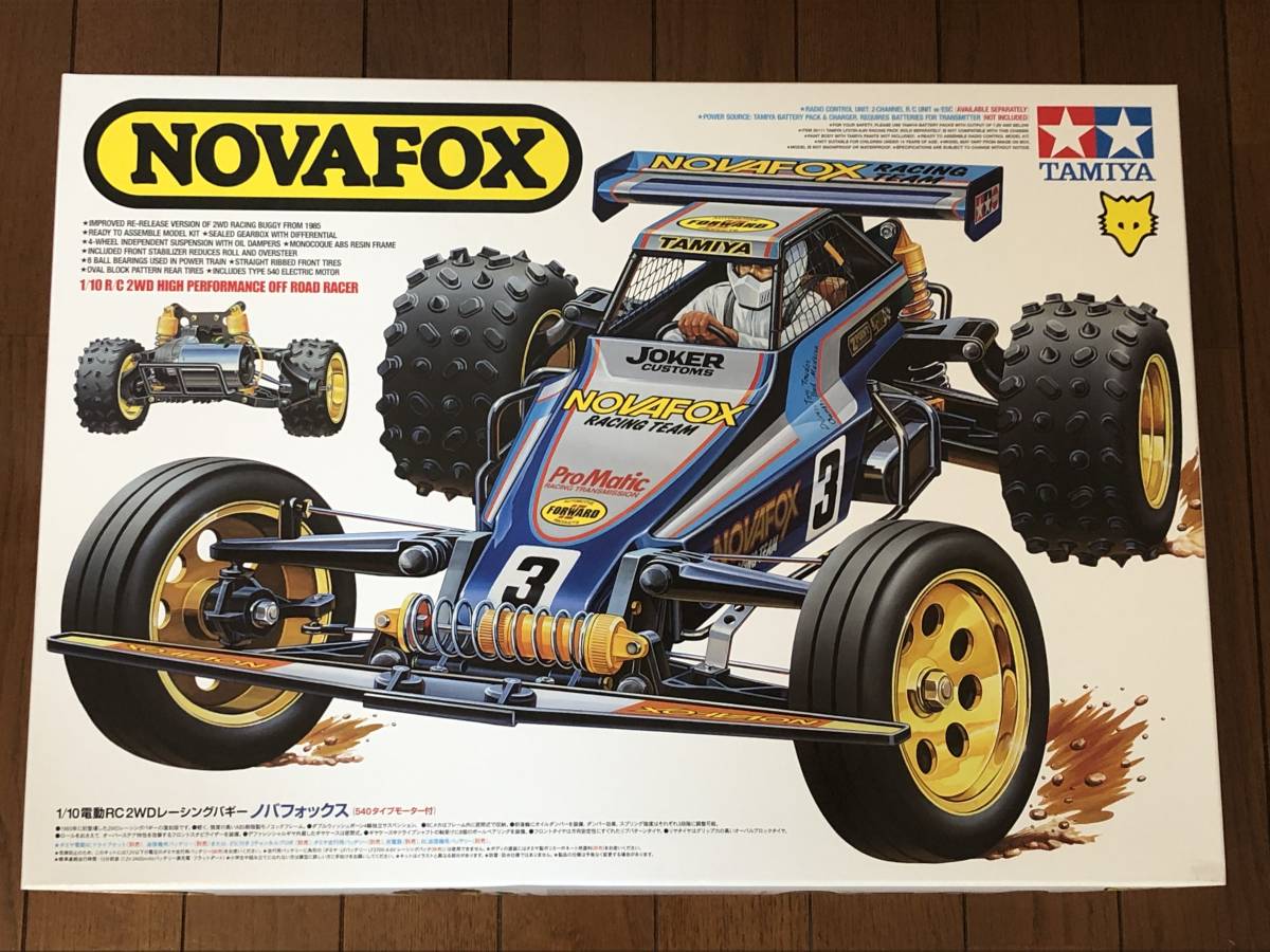 即決！ 未使用 タミヤ 1/10 電動RC ノバフォックス 58577 未組立キット