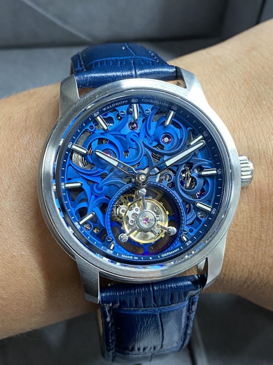 WALDHOFF ヴァルドホフ トゥールビヨンTHE IMPERIAL 手巻き 希少 中古