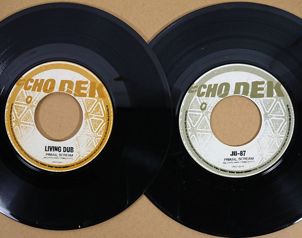 7inch BOX Primal Scream / Echo Dek UK ORIGINAL 1997 プライマル
