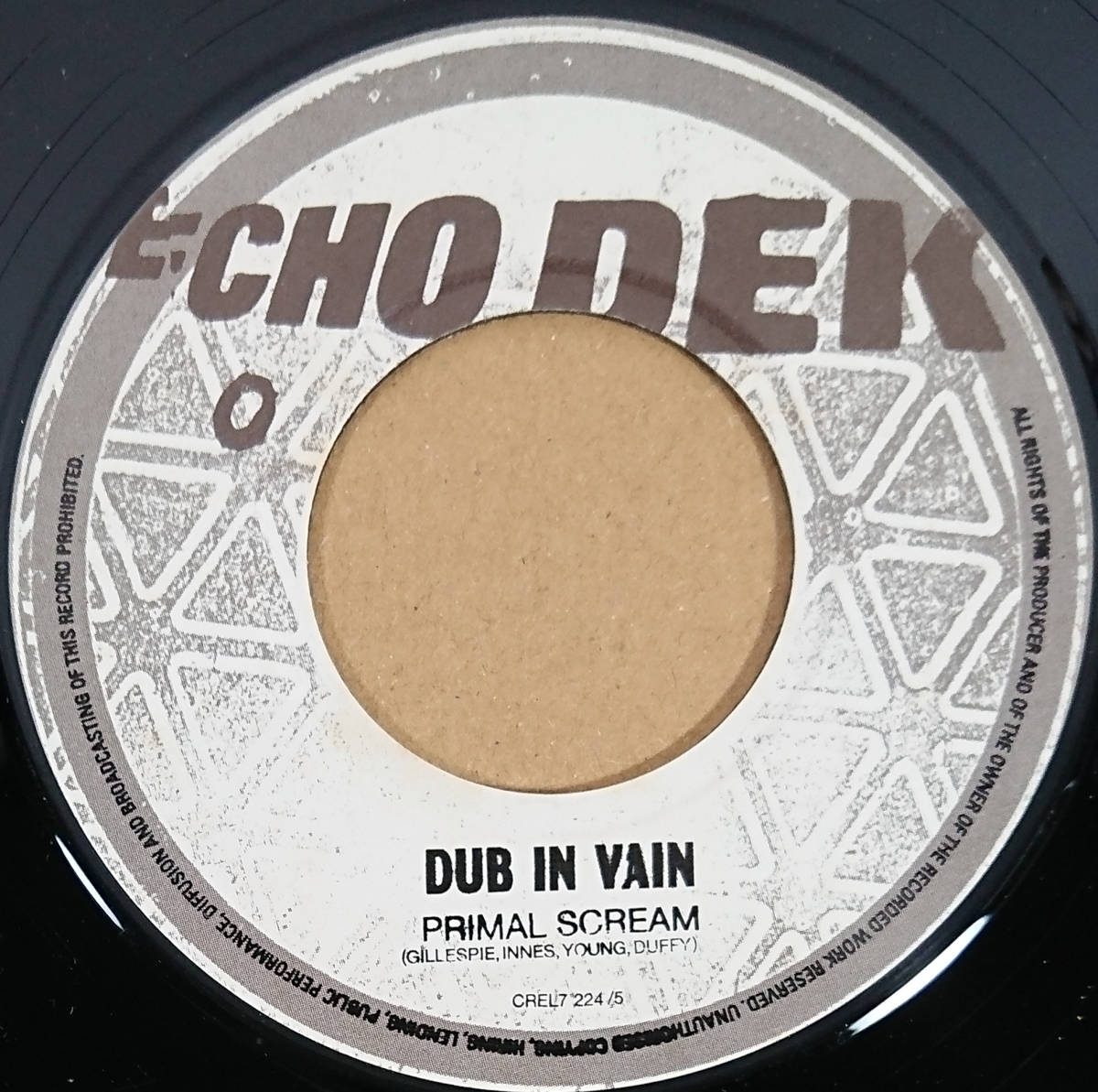 7inch BOX Primal Scream / Echo Dek UK ORIGINAL 1997 プライマル