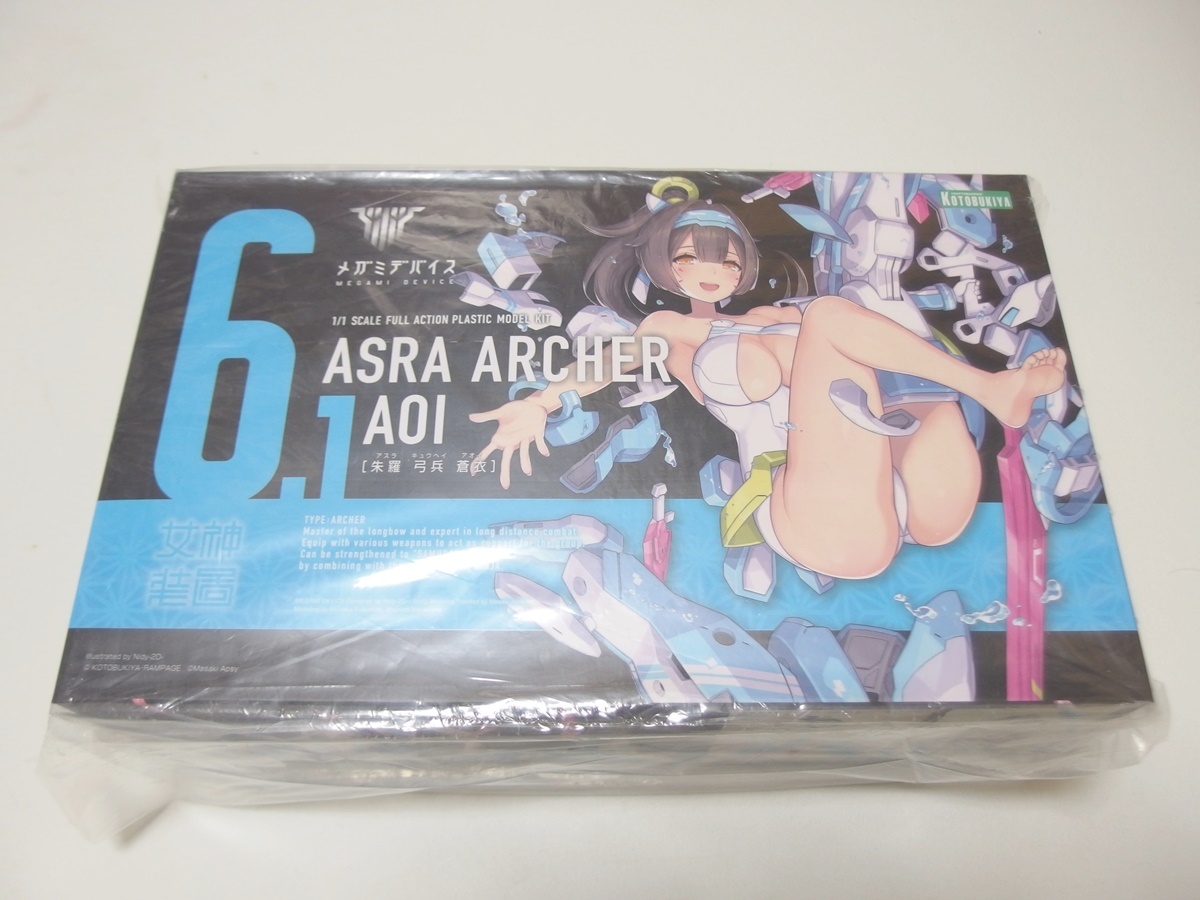 【品質保証，正規保証】 コトブキヤ メガミデバイス 朱羅 弓兵 蒼衣(キャラクター)｜売買されたオークション情報、yahooの商品情報をアーカイブ公開 - オークファン その他