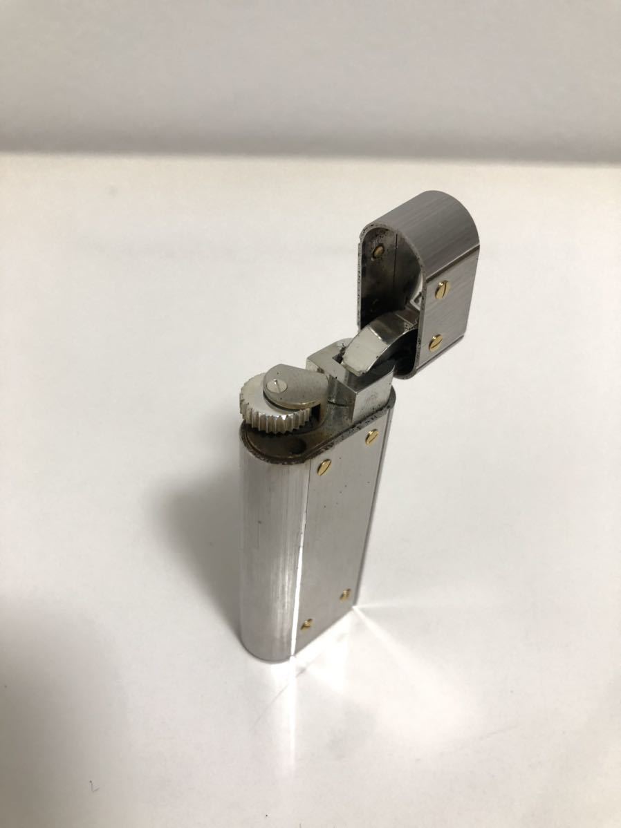 オススメ Cartier カルティエ ガスライター シルバー ケース付き ジャンク