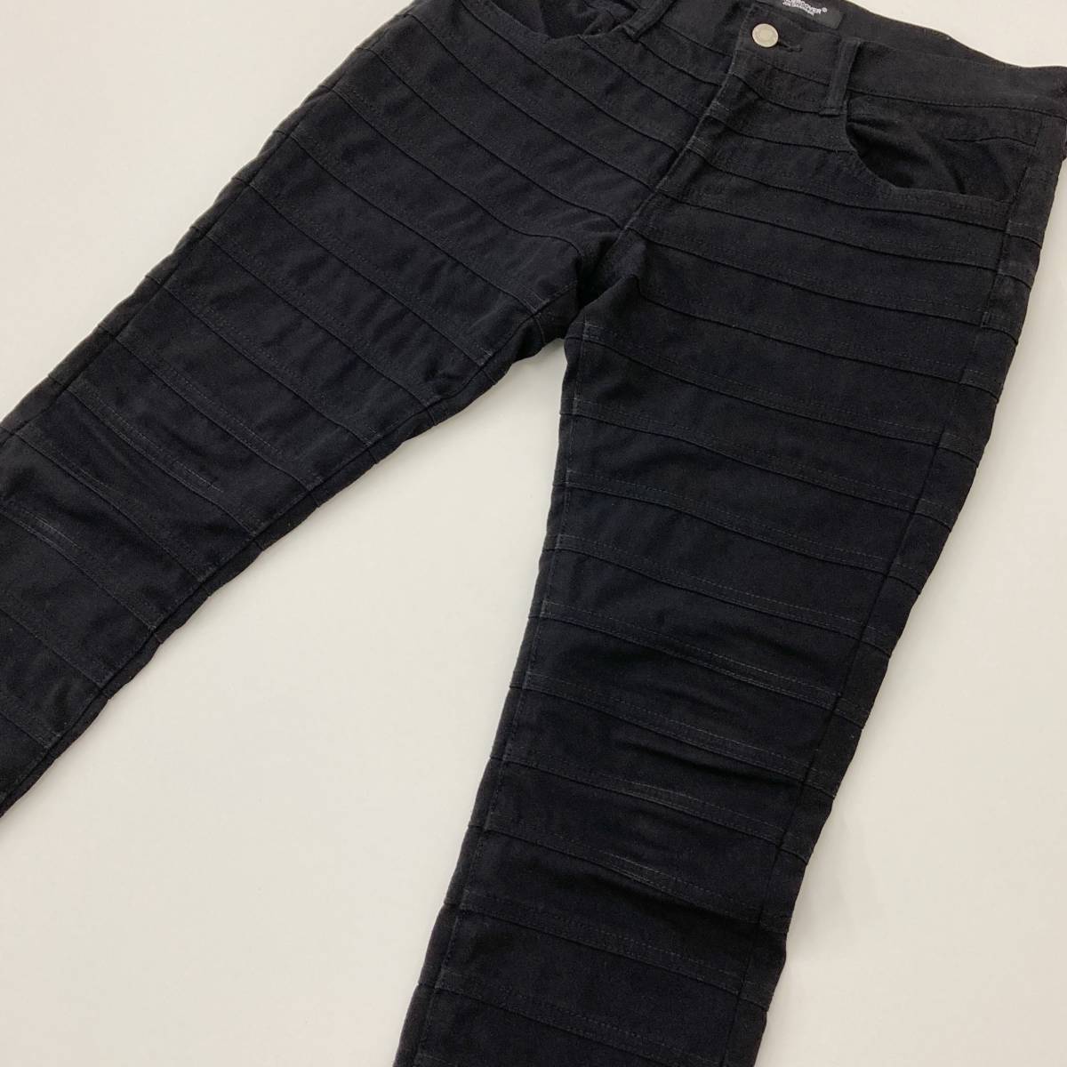 名作 阪急限定 UNDERCOVER ハギパンツ ストレッチ ブラック 黒 2サイズ  