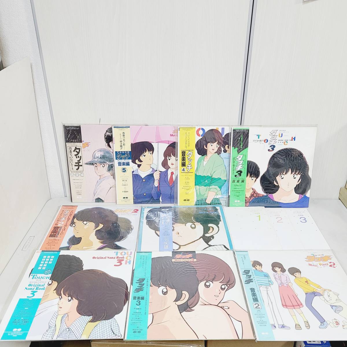  A6174 タッチ レコード まとめて 12枚 サウンドトラック 音楽編 オリジナル全曲集 など(アニメソング)｜売買されたオークション情報、yahooの商品情報をアーカイブ公開 - オークファン アニメソング