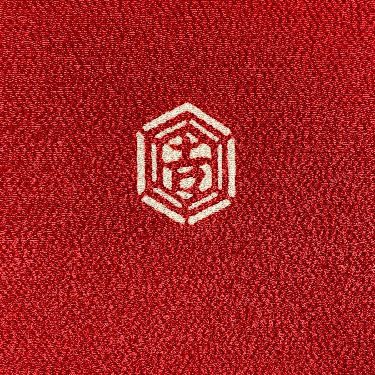 栗山吉三郎 名古屋帯 和染紅型 栗山工房 – 九寸 波 縮緬 和染 ＞ 花