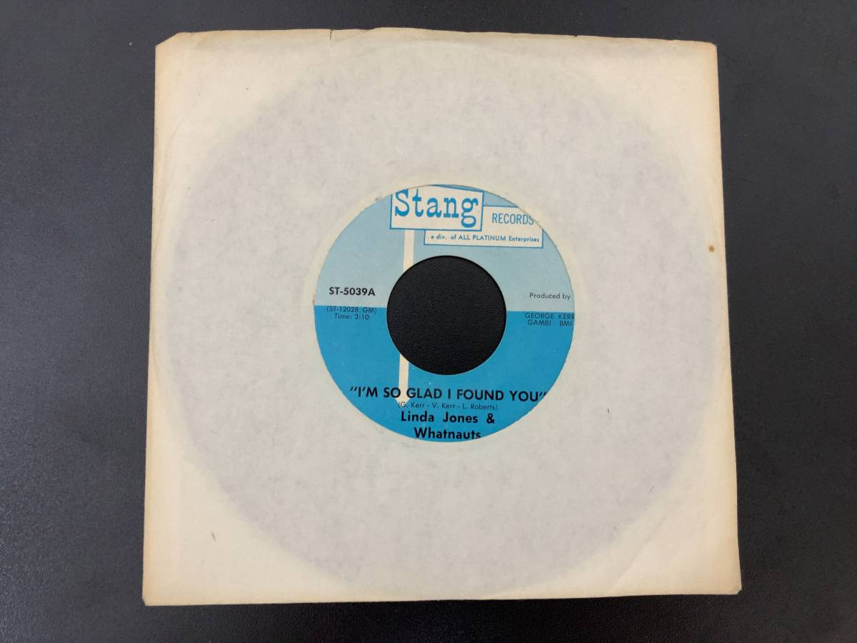 【定番，人気セール】 Linda Jones & Whatnauts - I'm So Glad I Found You / World Solution(R&B、ソウル)｜売買されたオークション情報、yahooの商品情報をアーカイブ公開 - オークファン Ru0026B、ソウル