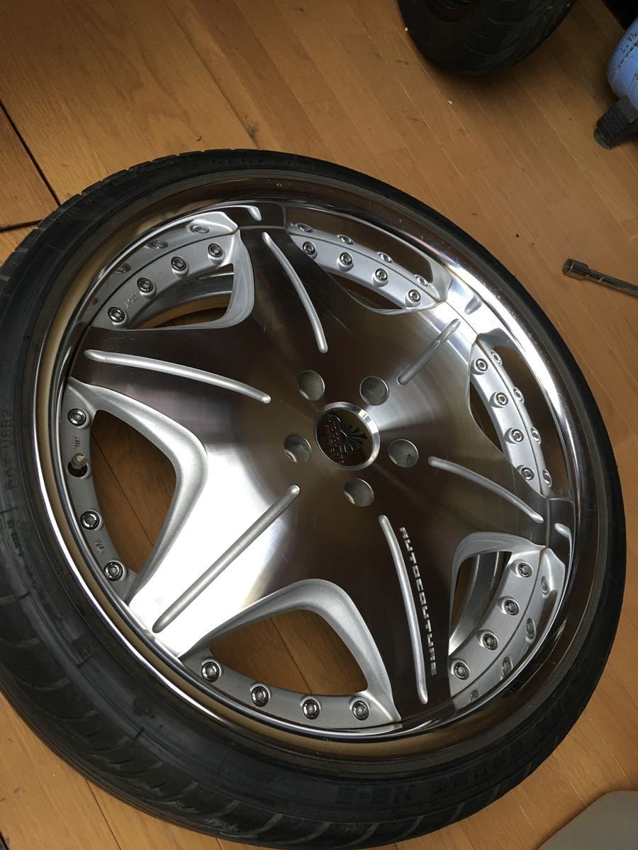 WORK オートクチュール サベイランス 20インチ タイヤ付4本セット  