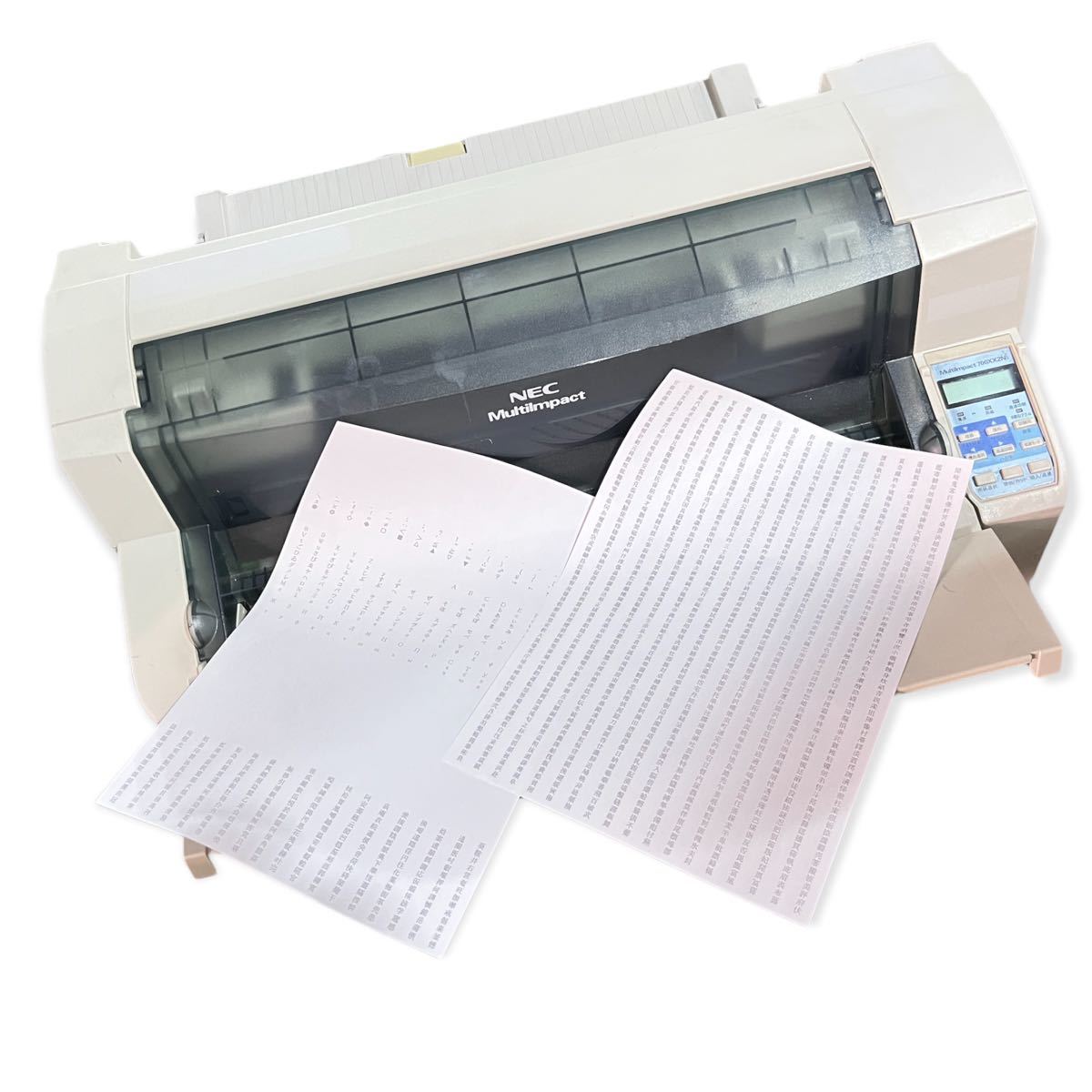 NEC MultiImpact ドットインパクトプリンタ インパクト パラレル &gt 