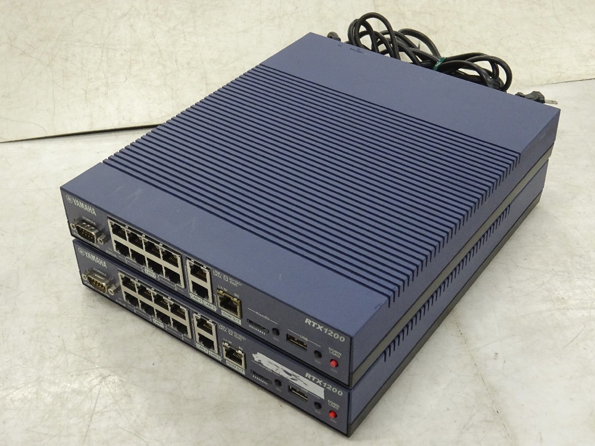 YAMAHA (ヤマハ) ギガアクセスVPN ルーター RTX1200 ⁄m c ギガ