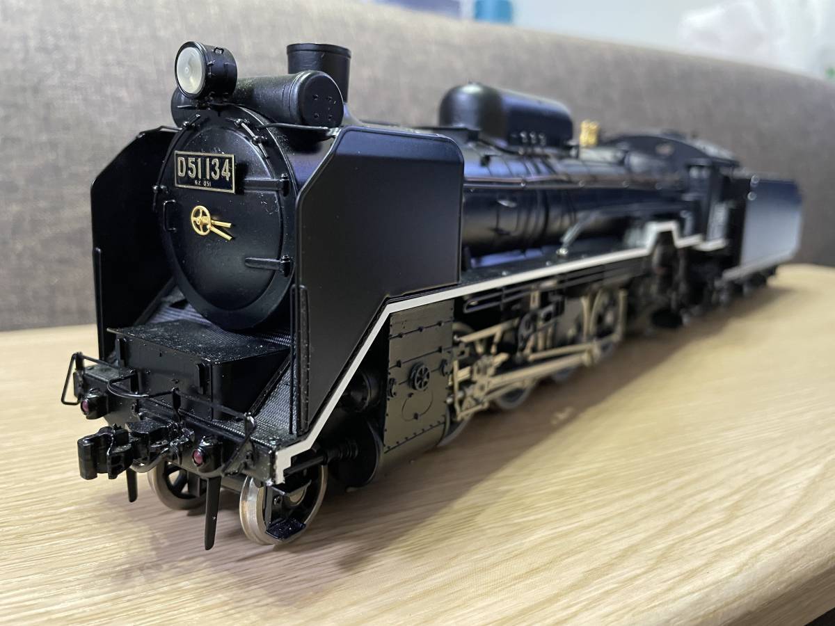 日車夢工房 カツミ 1/45 国鉄D51形蒸気機関車スーパーディスプレイモデル 日車夢工房 1/45 スーパーディスプレイモデル D51形 蒸気機関車 カツミ