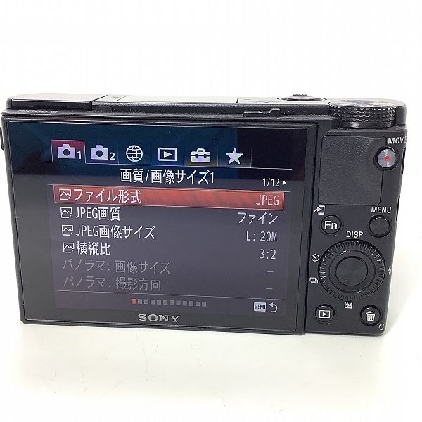 Cyber-shot Sony VI MP 20.1 デジタルカメラ SONY/ソニー Cyber-shot RX100 VI DSC-RX100M6 デジタルスチルカメラ 簡易動作確認済み /000
