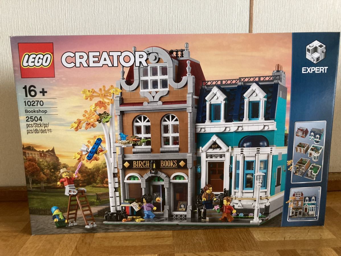 人気SALE，新作 レゴ LEGO クリエーター エキスパートモデル モジュラービルディングシリーズ 街の本屋 Bookshop 10270(街シリーズ)｜売買されたオークション情報、yahooの商品情報をアーカイブ公開 - オークファ 街シリーズ