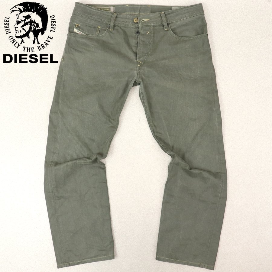 相場価格￥39，000- 美品 モロッコ製 DIESEL ディーゼル WAYKEE REGULAR STRAIGHT デニムパンツ W33(JP:XL) メンズ 国内正規品