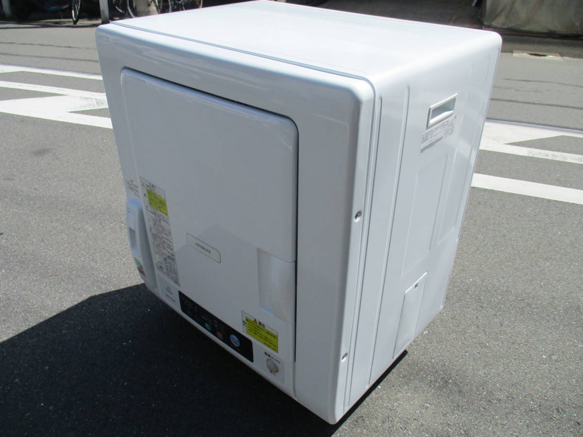 ◇◇HITACHI 日立 衣類乾燥機 6.0kg DE-N60WV 2020年製 ピュアホワイト 