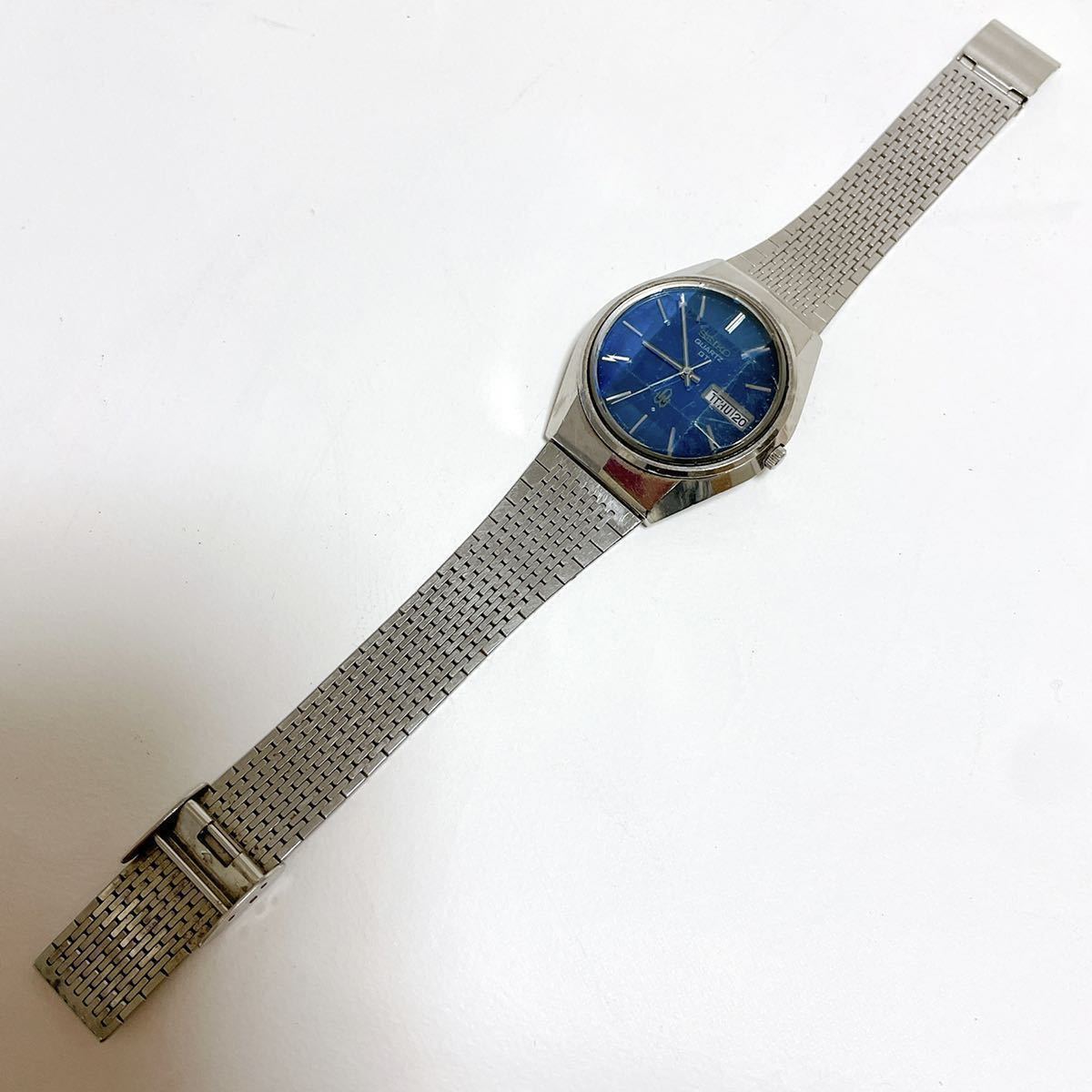 SEIKOセイコー】クォーツQT/3803-7100/9面カットガラス/メンズ腕時計 