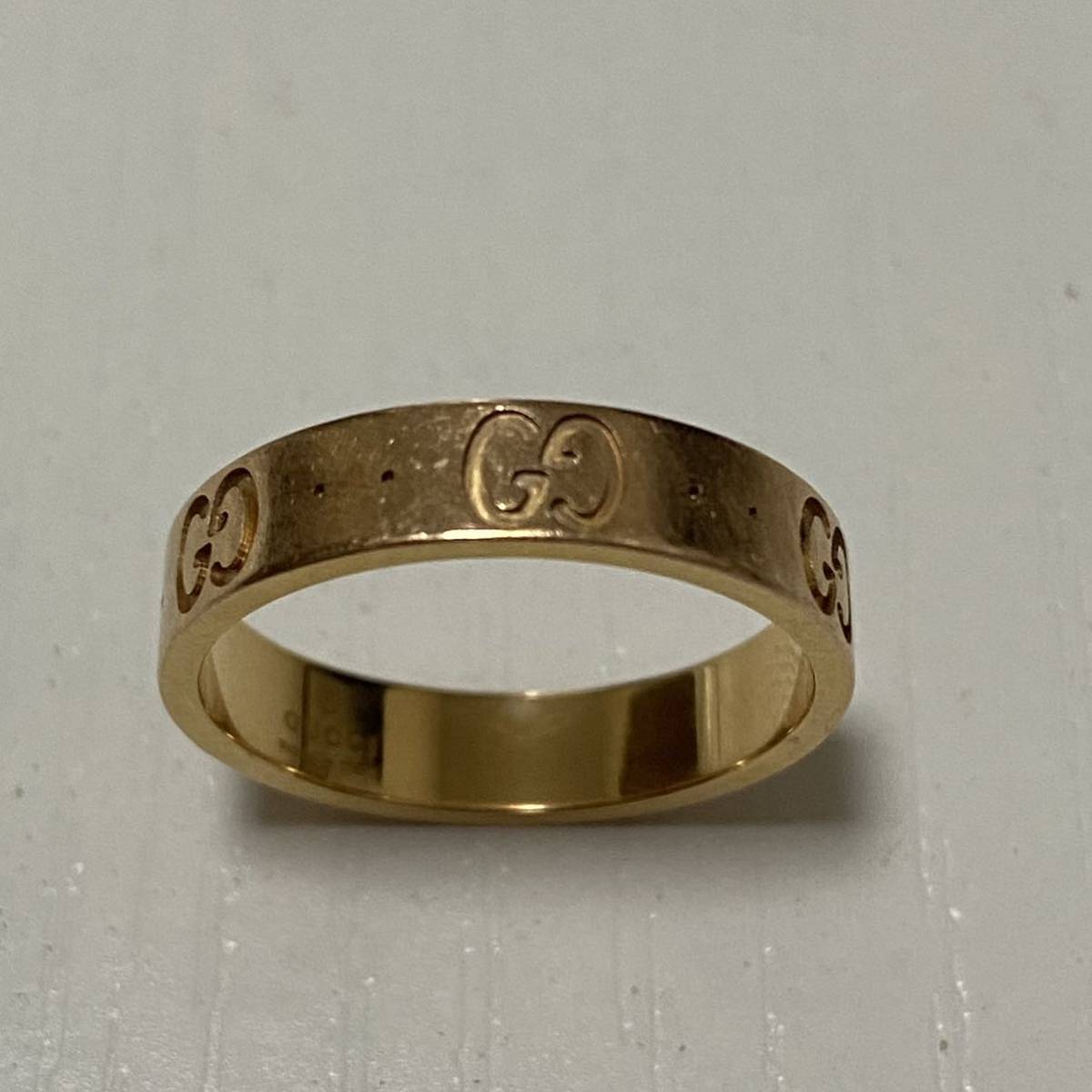 グッチ GUCCI リング アイコンリング アイコン 指輪 中古 GG RING ICON 