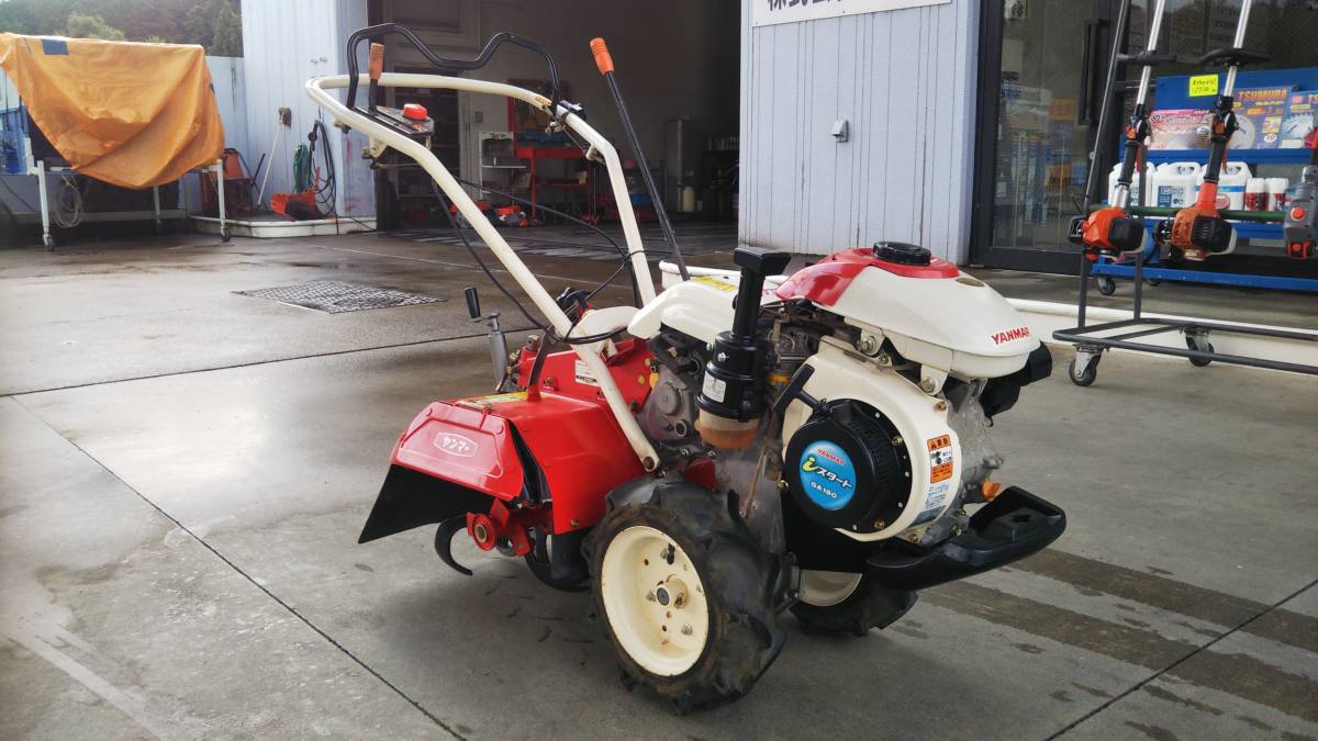 Yahoo!オークション うねたてポチ ヤンマー 管理機 「mrt65」車体