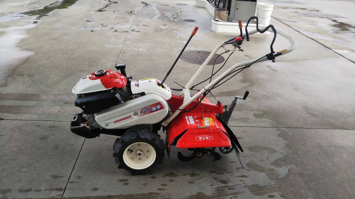 Yahoo!オークション うねたてポチ ヤンマー 管理機 「mrt65」車体