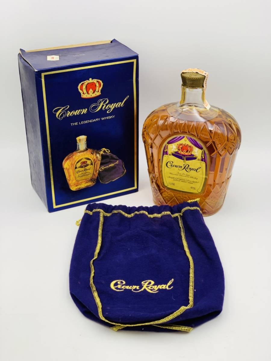 未開栓] CROWN ROYAL クラウンロイヤル Fine De Luxe ファイン