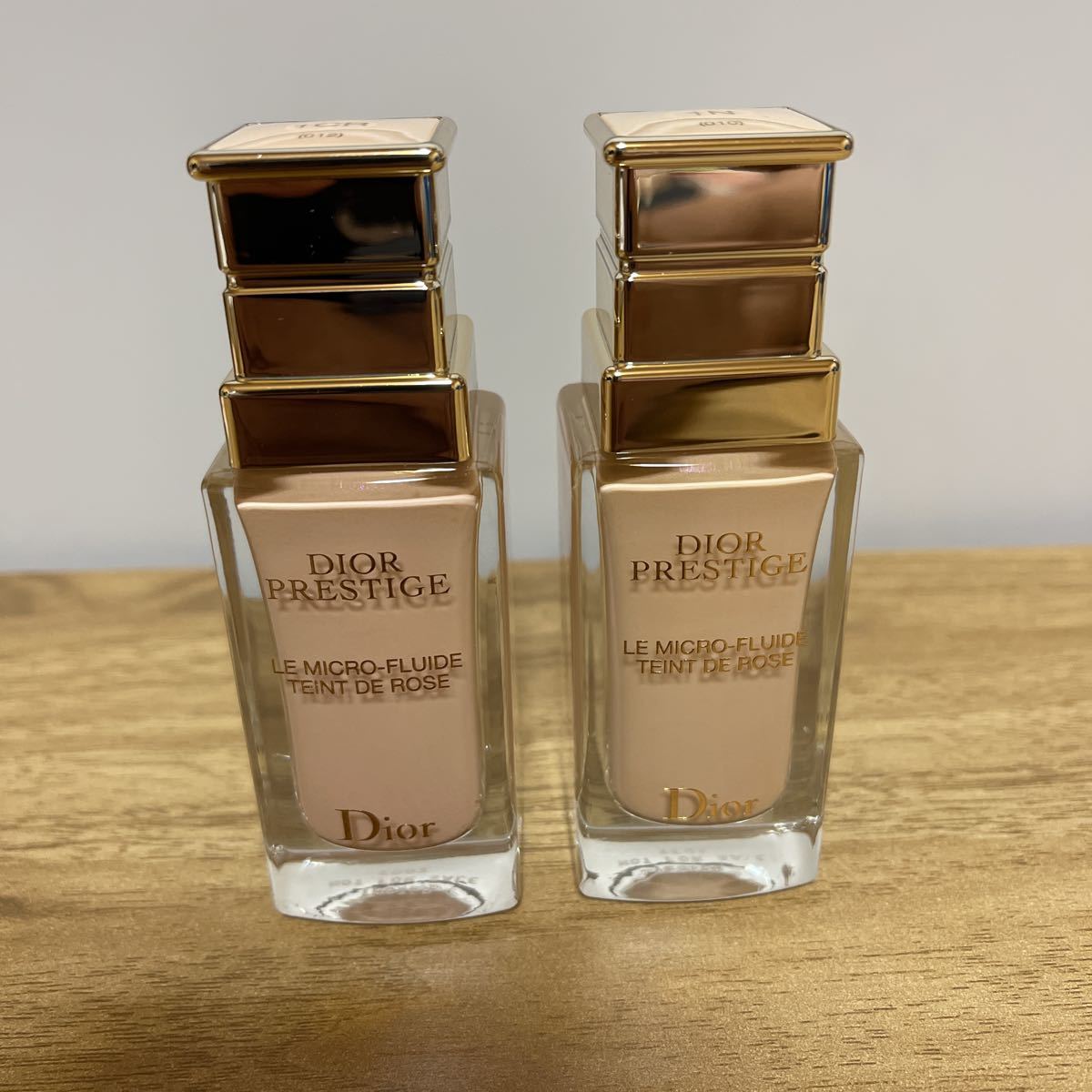 dior プレステージ ル フルイド タン ドゥ ローズ 30mL 美品 2本セット ディオール ファンデーション