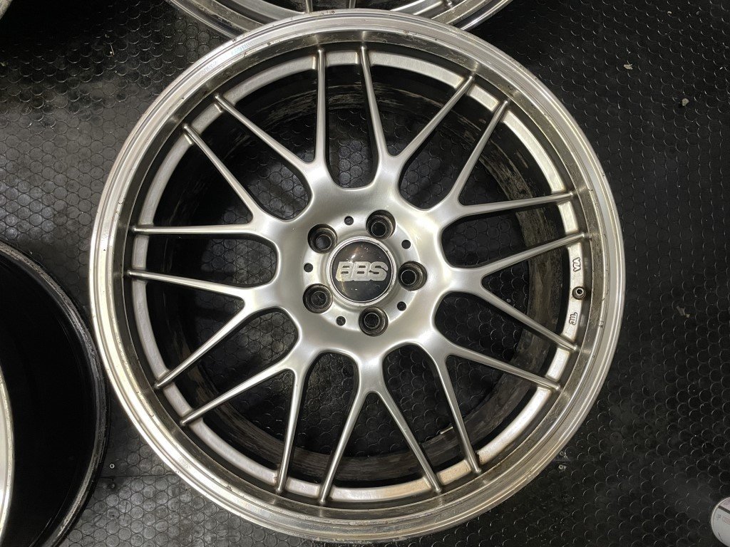 BBSタイプ BBS風 社外ホイール 18インチ 4本 7.5J5HPCD100+48 プリウス 