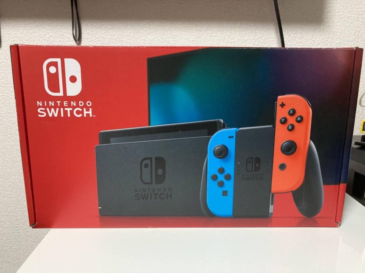 Nintendo Switch HAD-S-KABAA 本体 Joy-Con ネオン 動作確認済/初期化