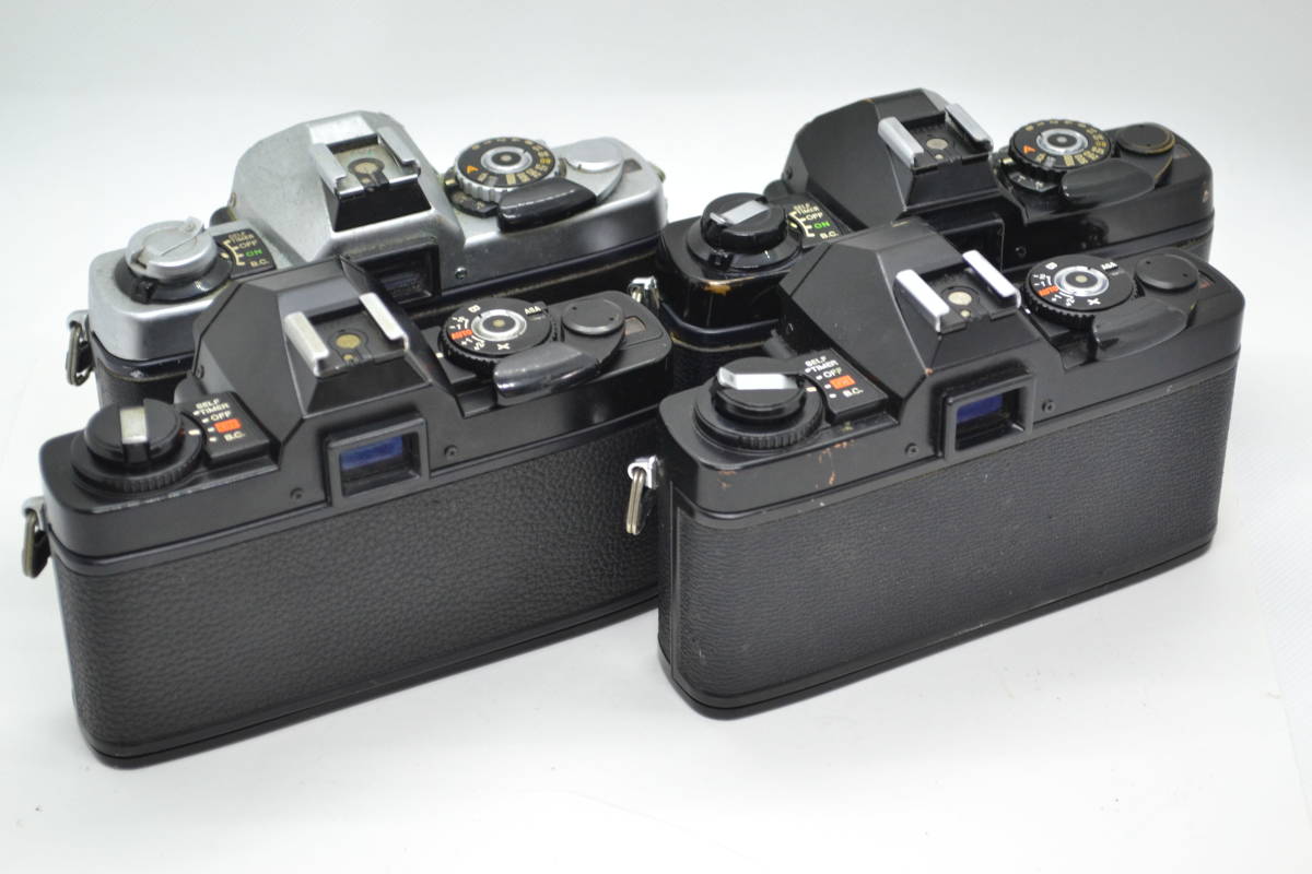 Minolta ミノルタ X-7 黒 2台 / XG-E 黒 シルバー 2台 / ジャンク 4台 