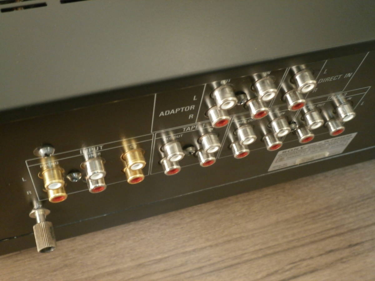 SONY TA-F555ESR プリメインアンプ 点検修理済み 往年の名機 SONY TA